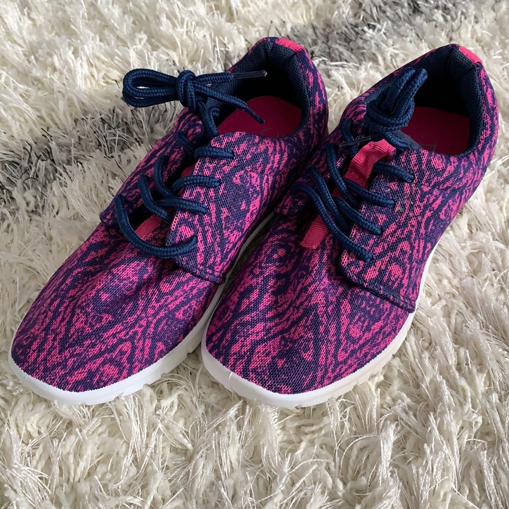 NEVER WORN Navy and Pink shoes!!